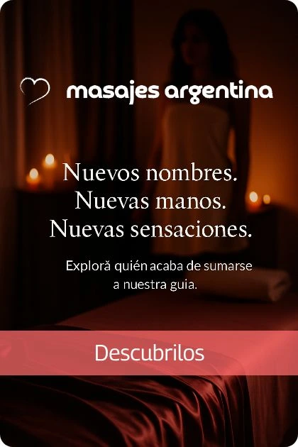 Nuevos masajistas